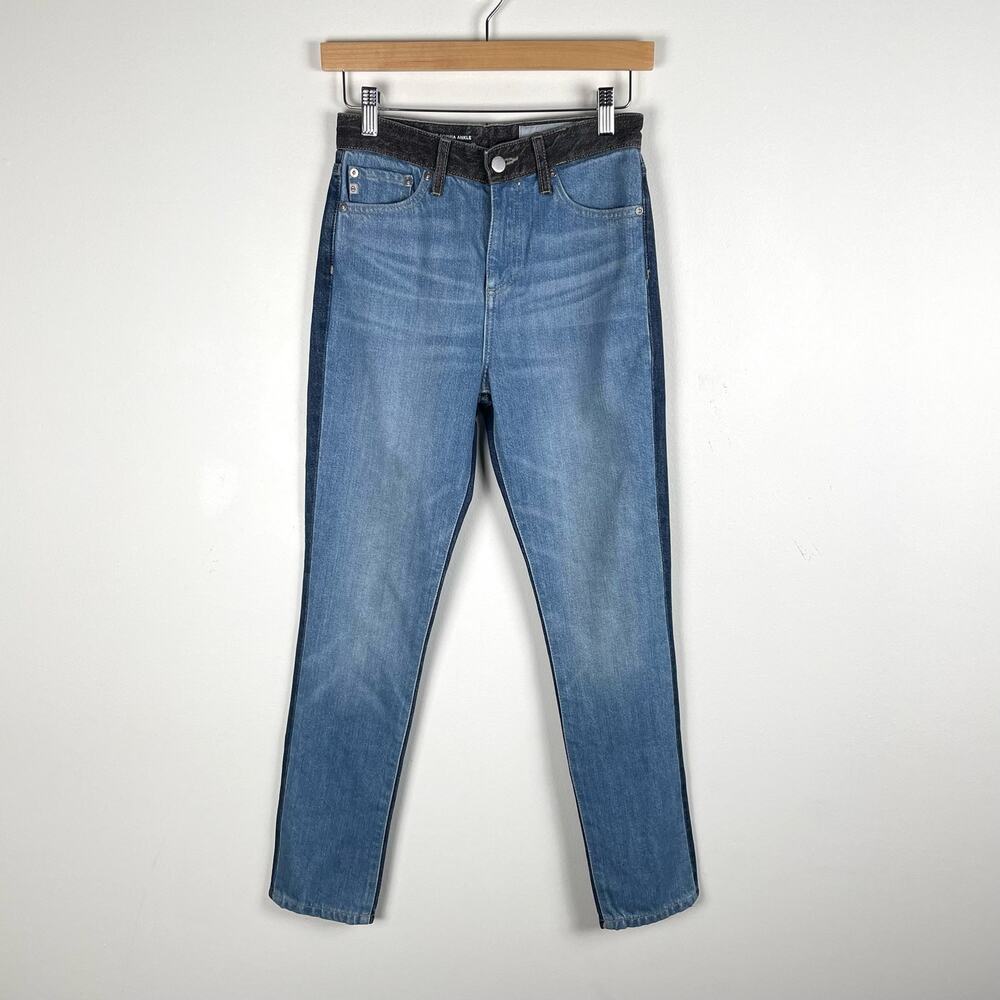 AG Adriano Goldschmied Jeans Women 24 Sophia Vintage High Waist Skinny Ankle